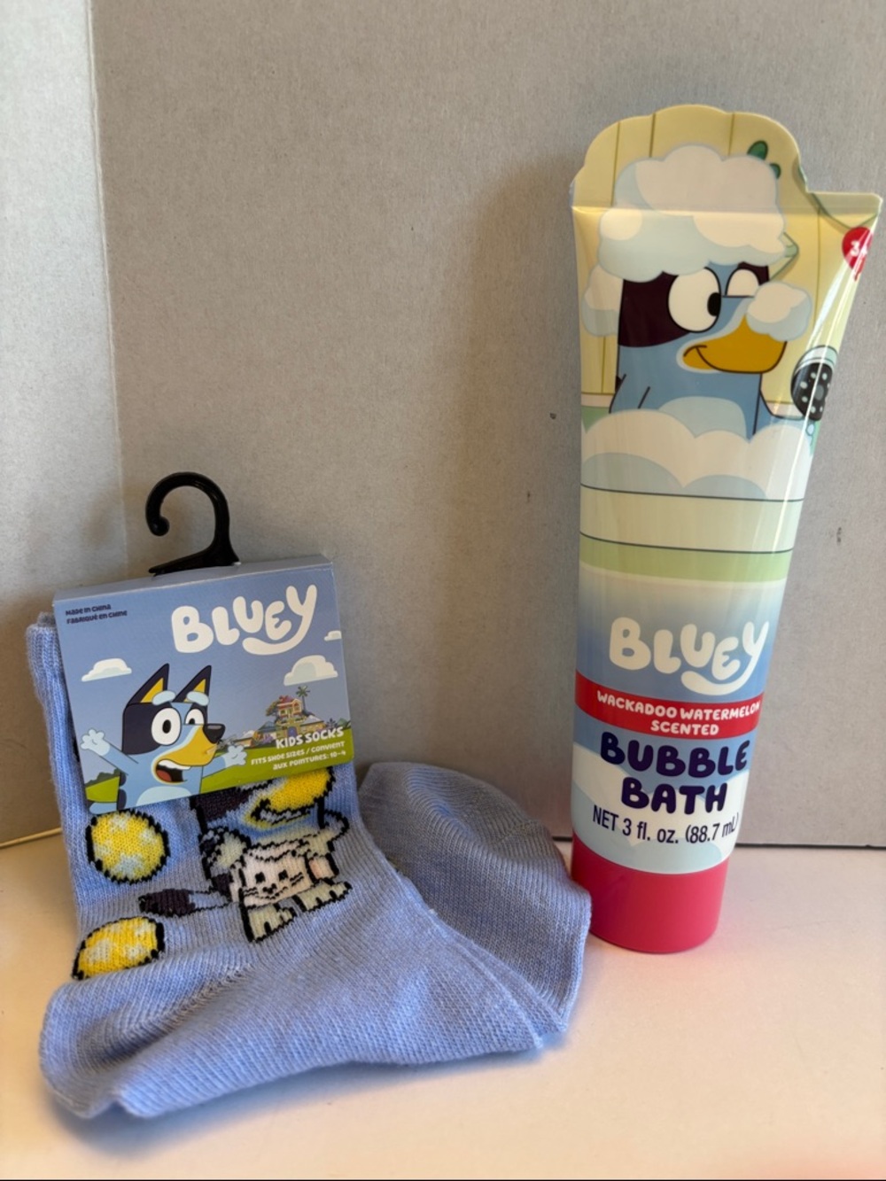 Bluey Bubble Bath & Socks Gift Set